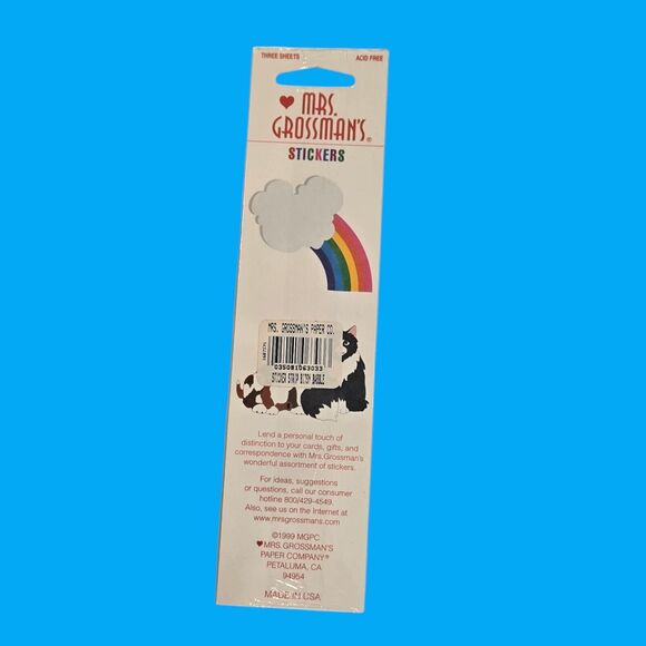 Valentine VTG Sticker Bundle Hallmark Mrs. Grossman's Candy Hearts Cupid Bears - Picture 3 of 15